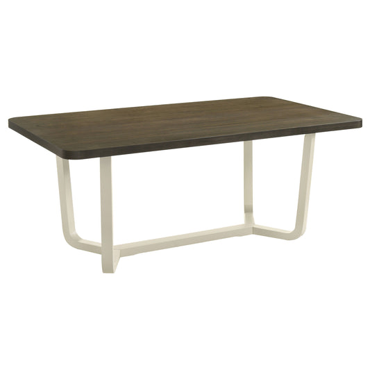 Biloxi - Rectangular Wood Dining Table - Grayish Brown