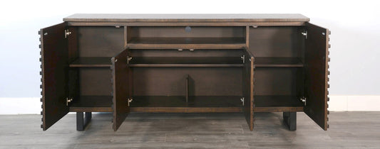 3646 Contempo Brown TV Console