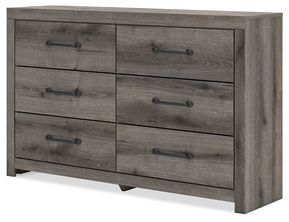 Graystorm - Six Drawer Dresser - Brown Gray