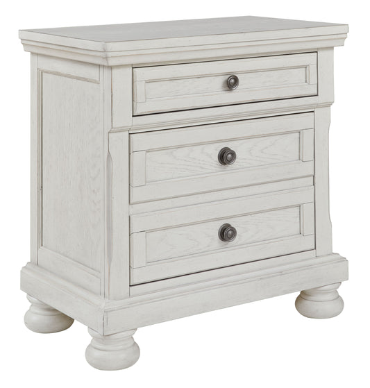 Robbinsdale - Two Drawer Night Stand - Antique White