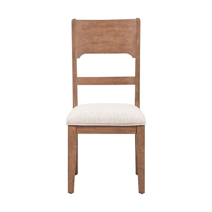 Harmony - Panel Back Side Chair (RTA) - Brownstone