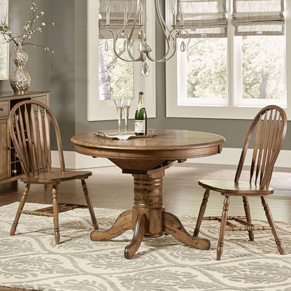 Carolina Crossing - Pedestal Table Set