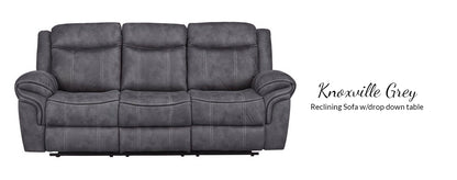 L422222 Knoxville Grey Reclining