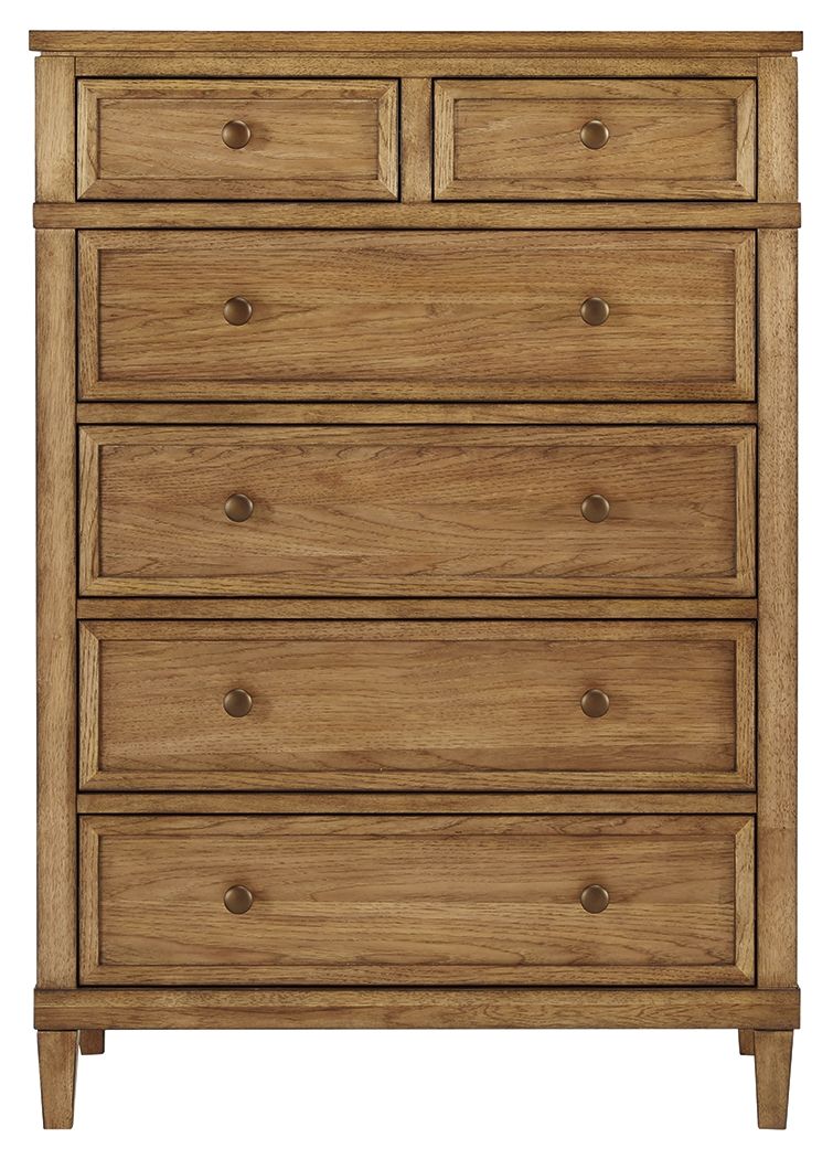 Sharlance - Brown - Six Drawer Chest