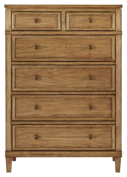 Sharlance - Brown - Six Drawer Chest