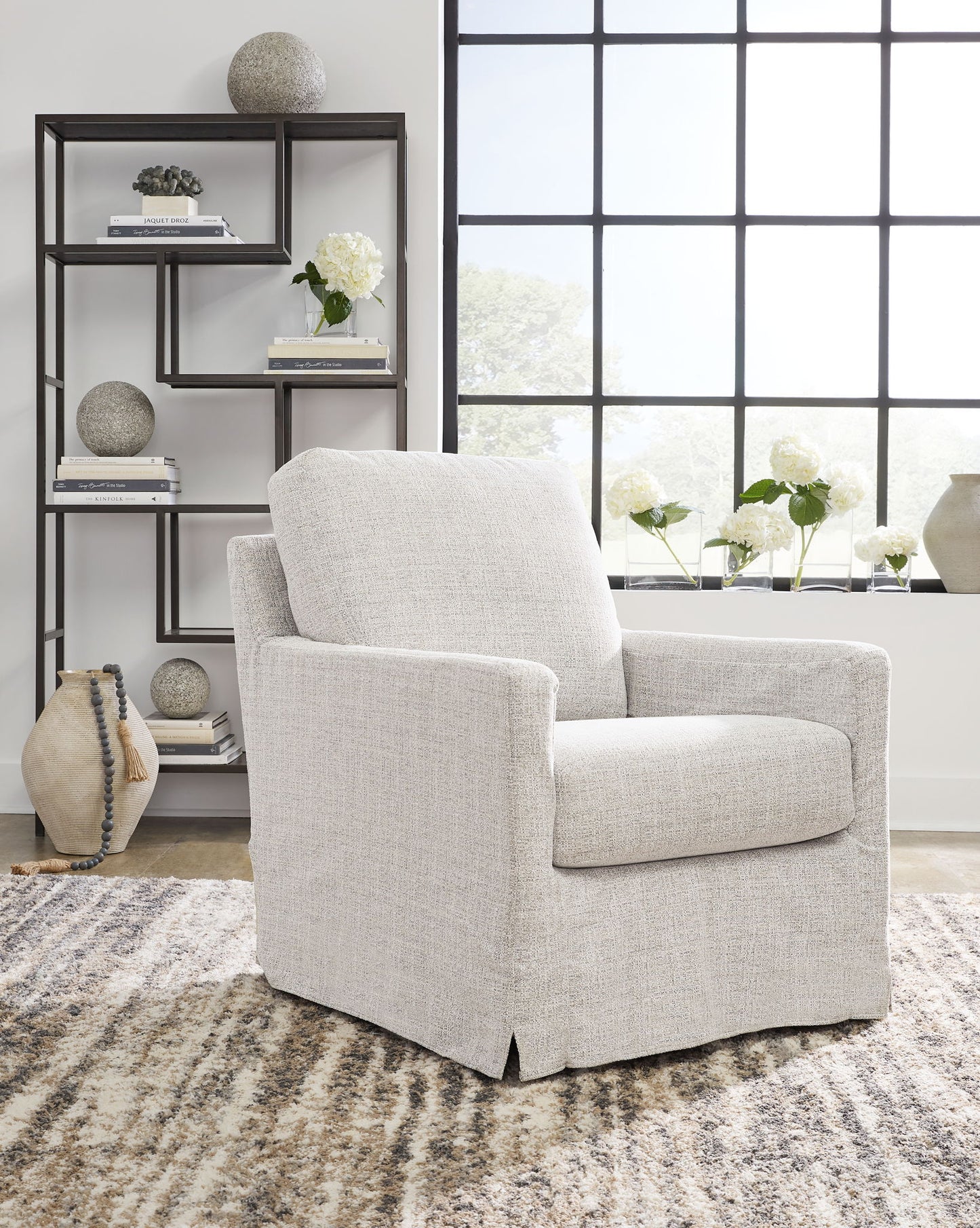Nenana Next-gen Nuvella - Swivel Glider Accent Chair