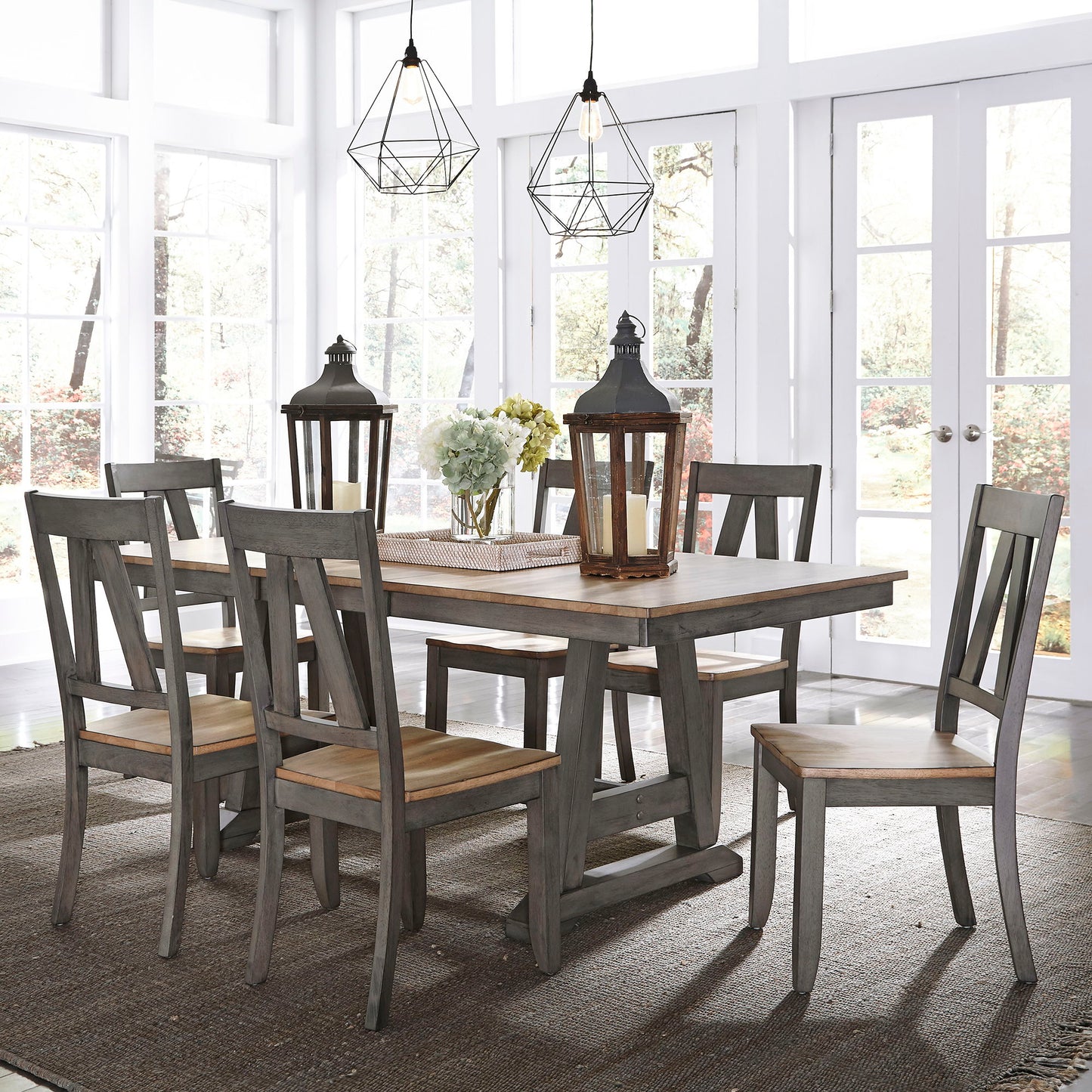 Lindsey Farm - Trestle Table Set