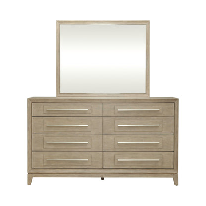 Brentwood - Dresser & Mirror - Sandstone