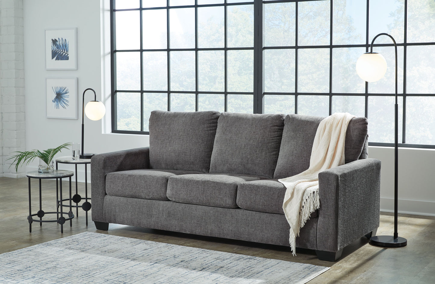 Rannis - Full Sofa Sleeper - Pewter