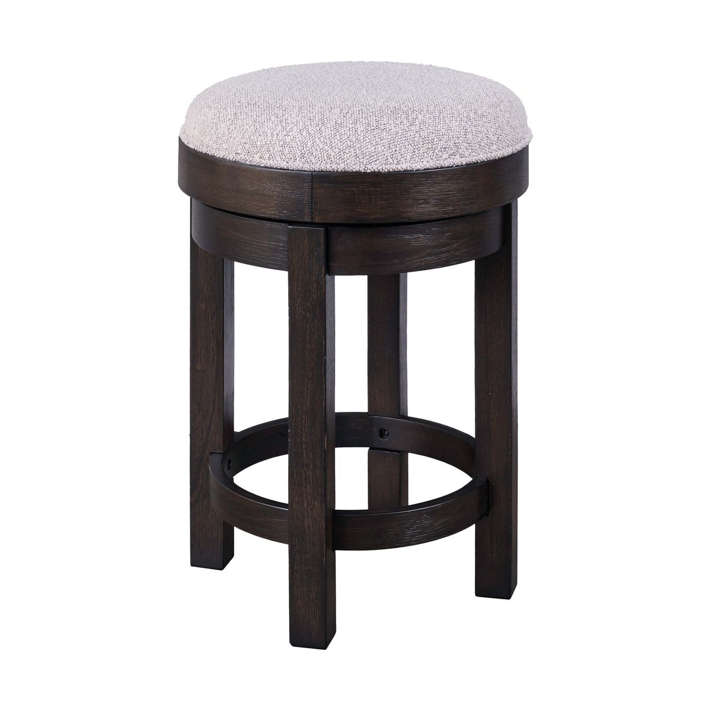 Weston - Upholstered Swivel Console Stool (RTA) - Brown