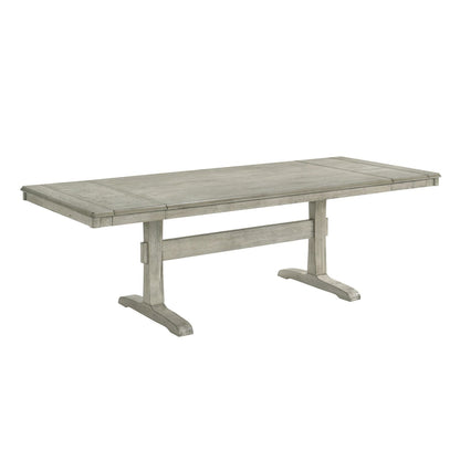 Hallendale - Trestle Table - White