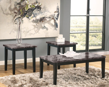Maysville - Black - Occasional Table Set (Set of 3)