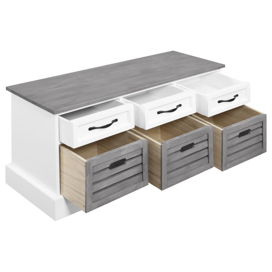 Alma 3-Drawer Storage Bench