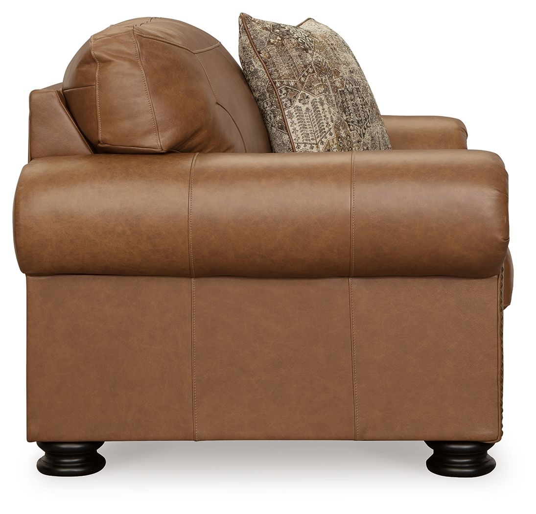 Carianna Chair And A Half - Caramel