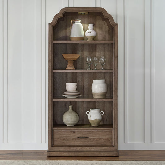 Hickory Grove - Display Cabinet - Heirloom Brown
