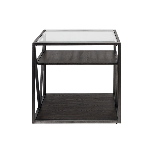 Arista - 3 Piece Table Set (1 Cocktail 2 End Tables) - Dark Gray