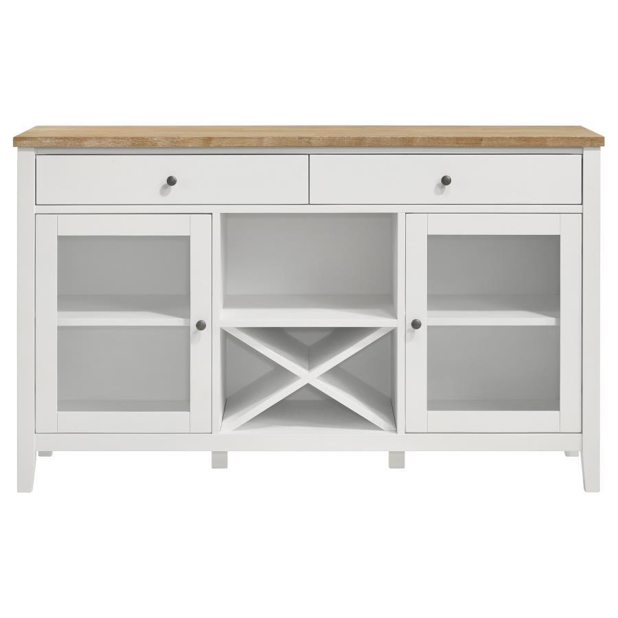 Hollis - 2 Door Dining Sideboard Buffet Storage Cabinet - White