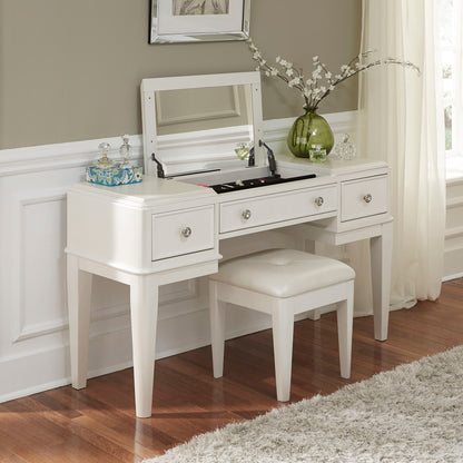 Stardust - 2 Piece Vanity Set - White