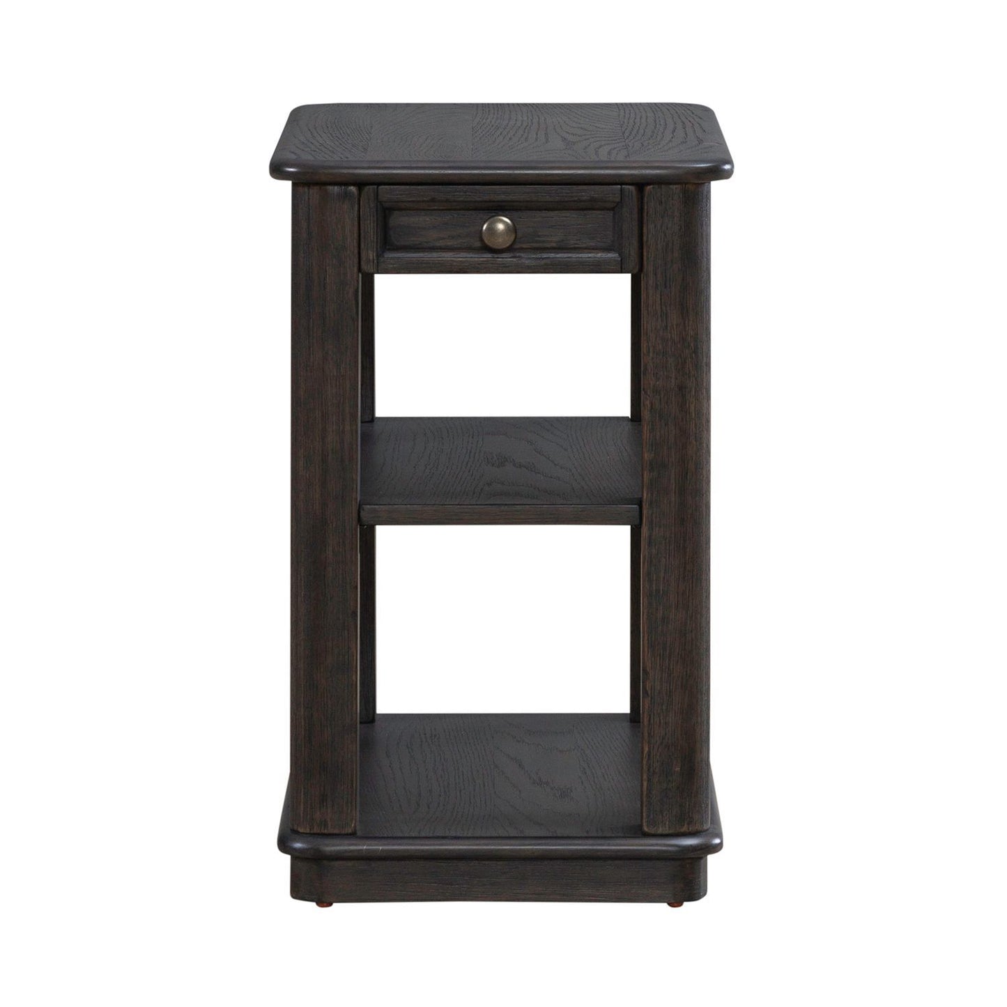 Wallace - Chair Side Table - Brown
