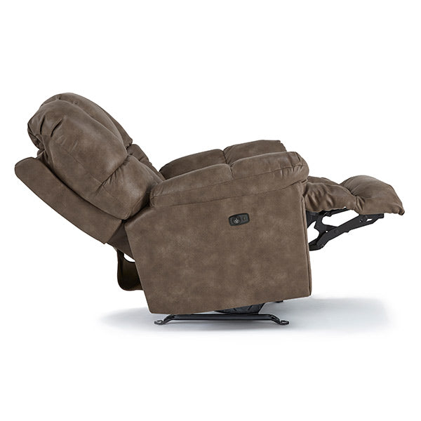 Lucas 6MZ54/20186 Brown Power Headrest Space Saver Recliner