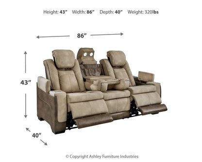 Next-Gen Durapella - Power Reclining Sofa