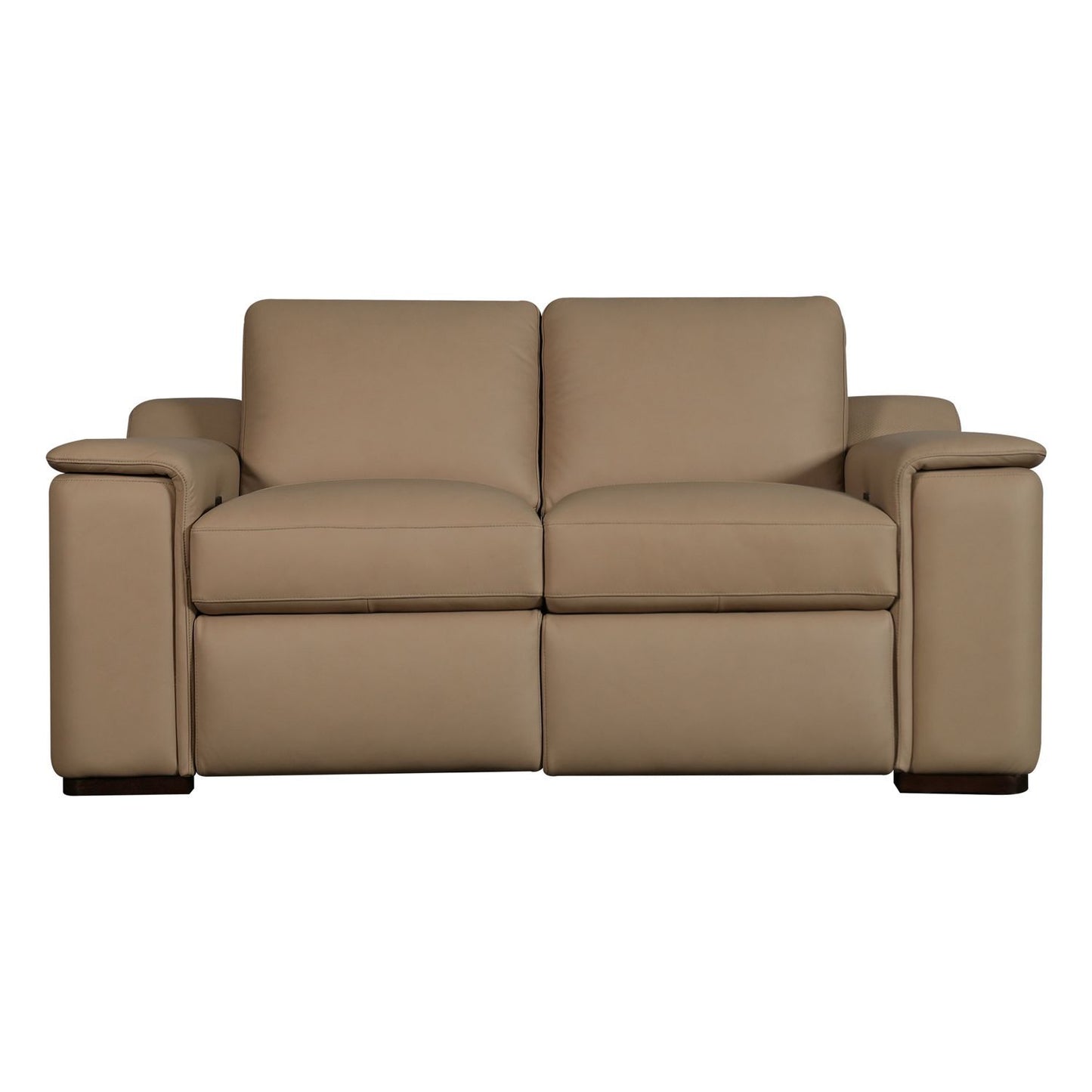 Armon - Sofa With Power Footrest & ZG - Brown