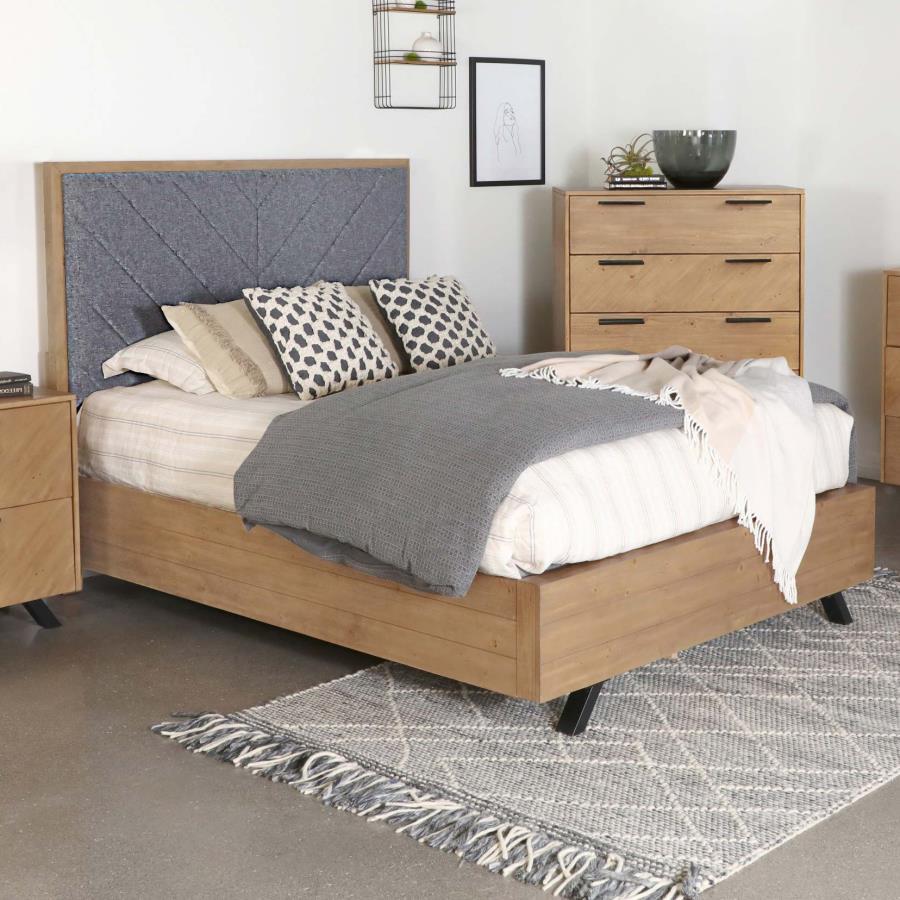 Taylor - Wood Panel Bed