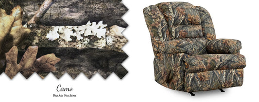 9025 Camo Recliner
