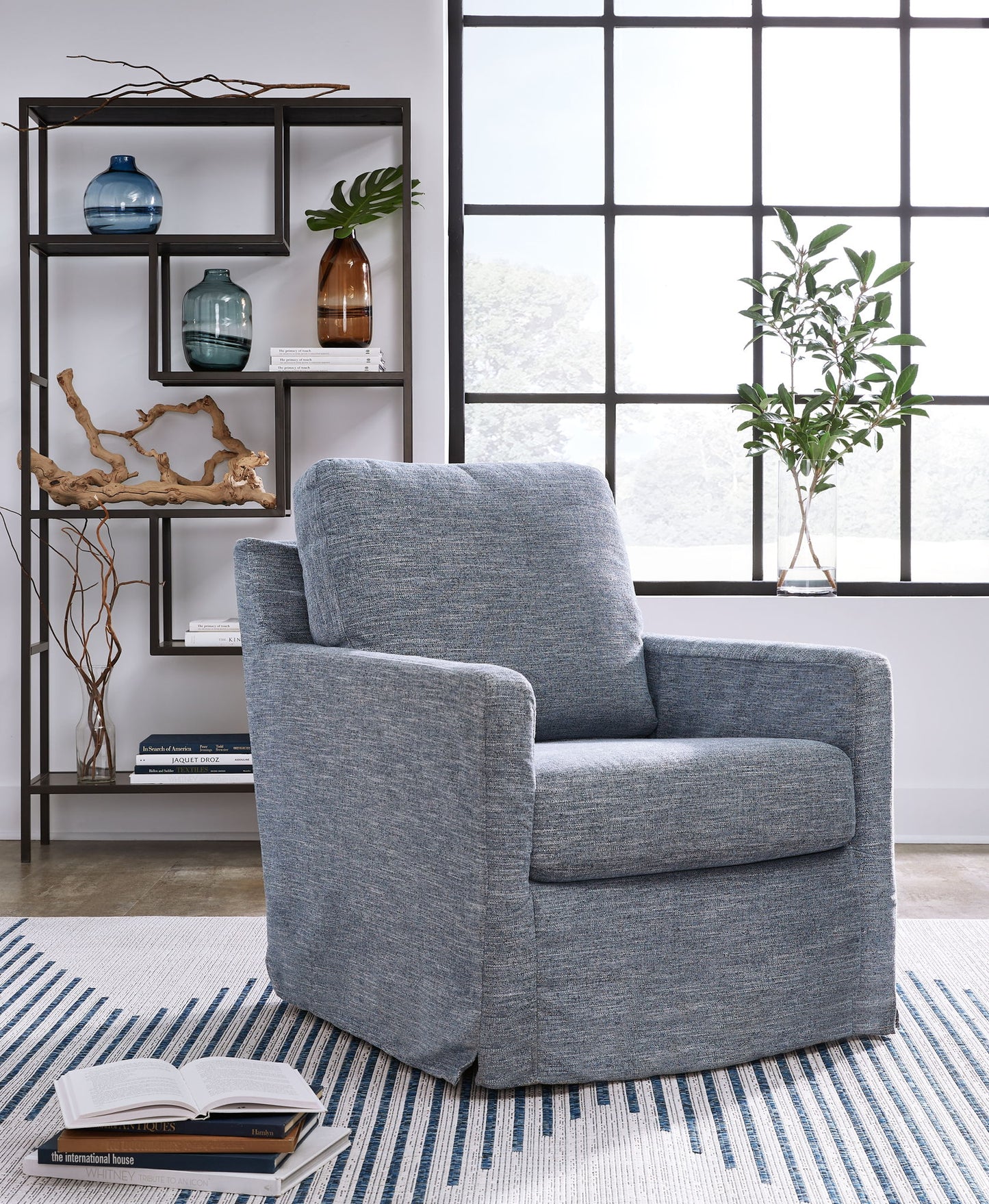 Nenana Next-gen Nuvella - Swivel Glider Accent Chair