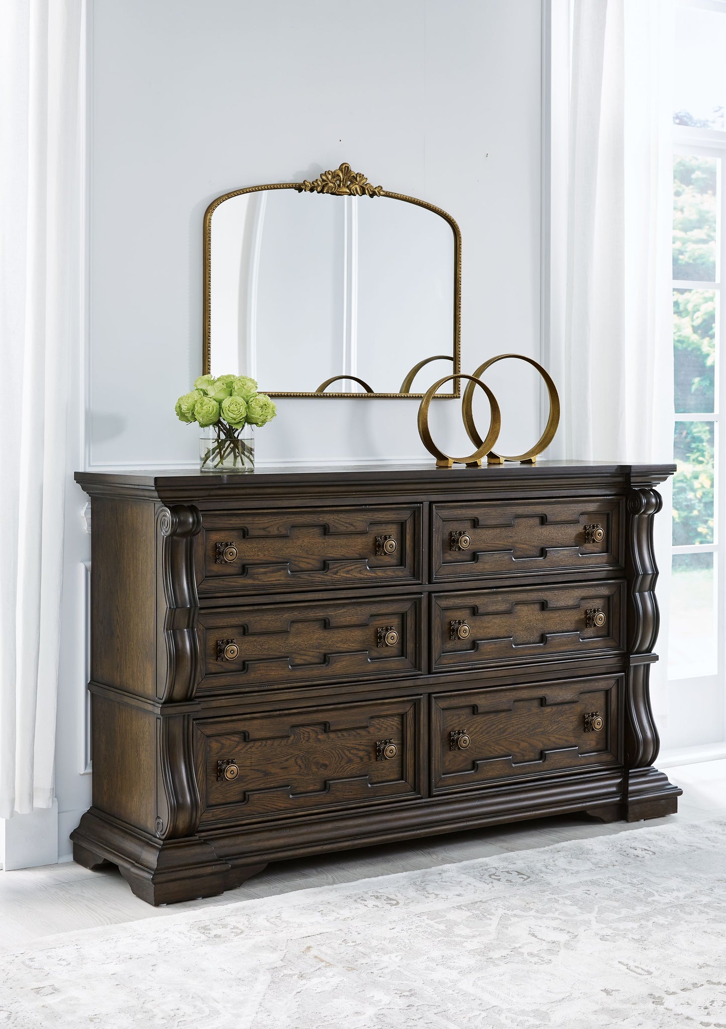 Maylee - Dark Brown - Dresser