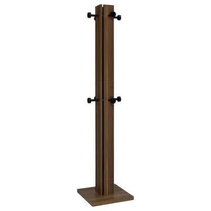 Rikkie - Coat Rack And Mirror - Walnut