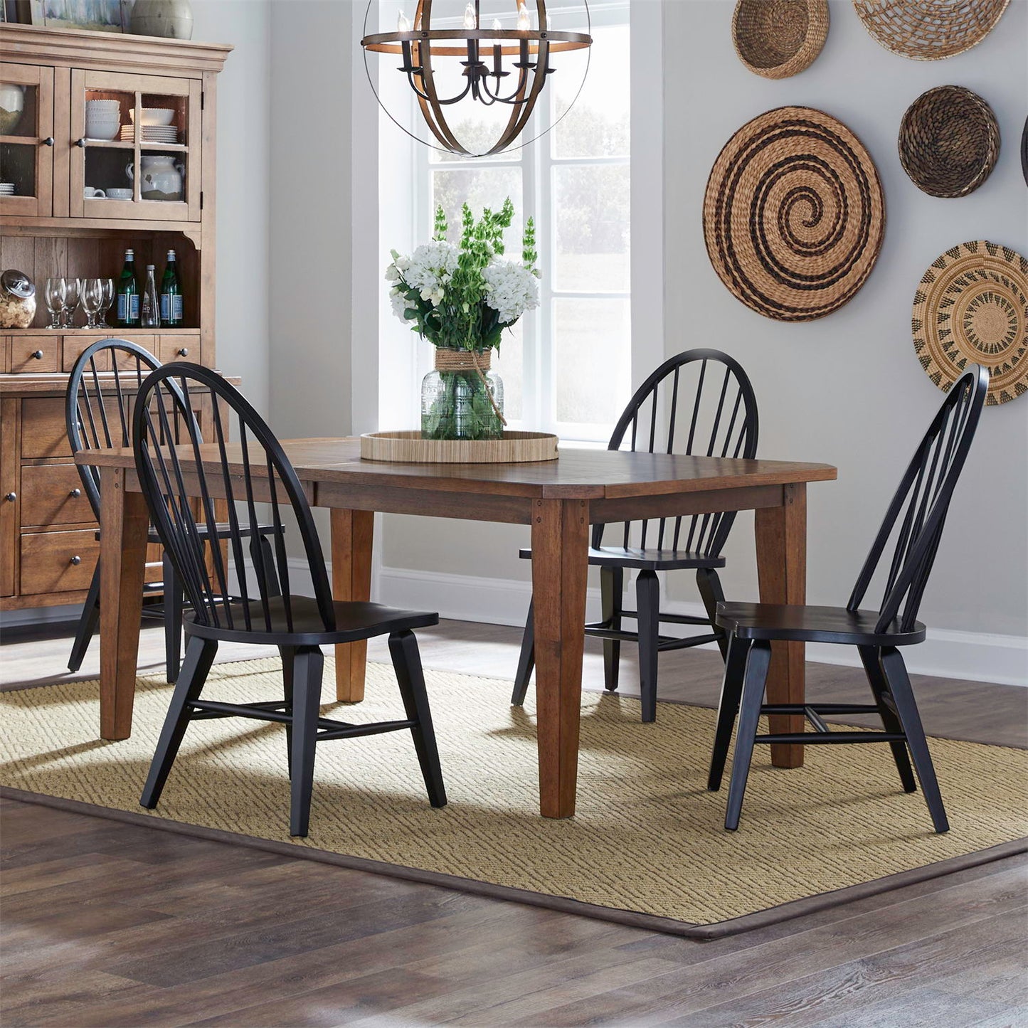 Hearthstone Ridge - Rectangular Table Set