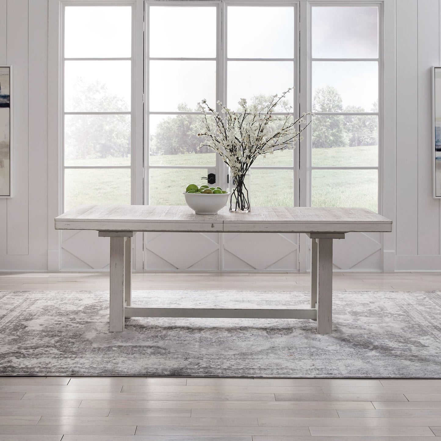 Backroads - Trestle Table - White