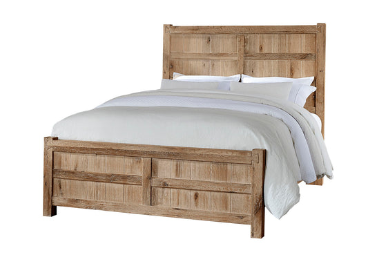 Dovetail - Board & Batten Bed - Sun Bleached White
