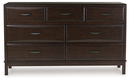 Vanmore - Dark Brown - Dresser