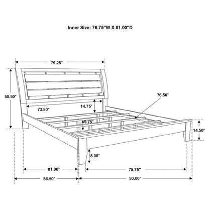 Serenity - Panel Bed