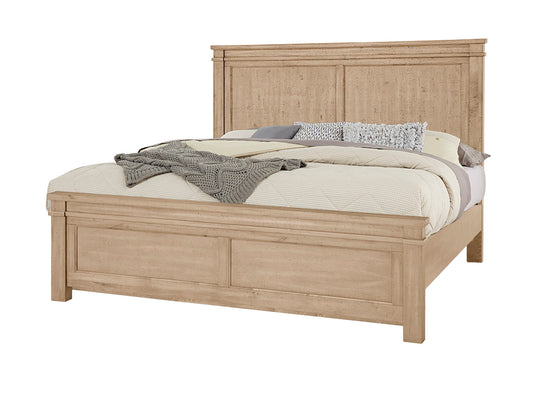Cool Rustic - Mansion Bed - Clear Maple