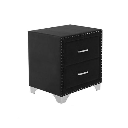 Melody - Upholstered 2-Drawer Nightstand