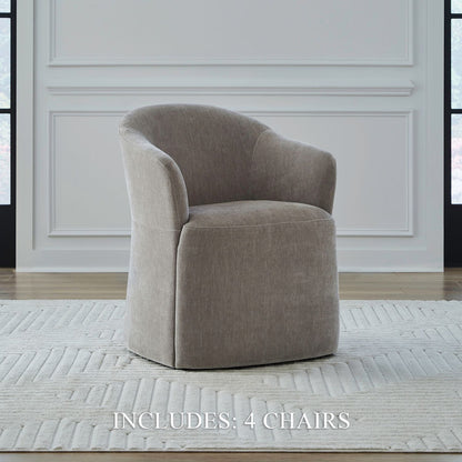 Accent Dining - Dining Chairs With Casters (Set of 4)
