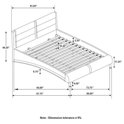 Jeremaine - Upholstered Bed