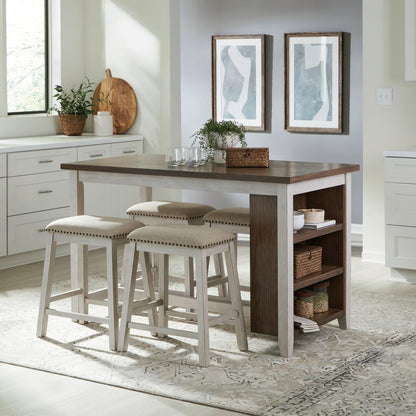 Brook Creek 5 Piece Counter Set