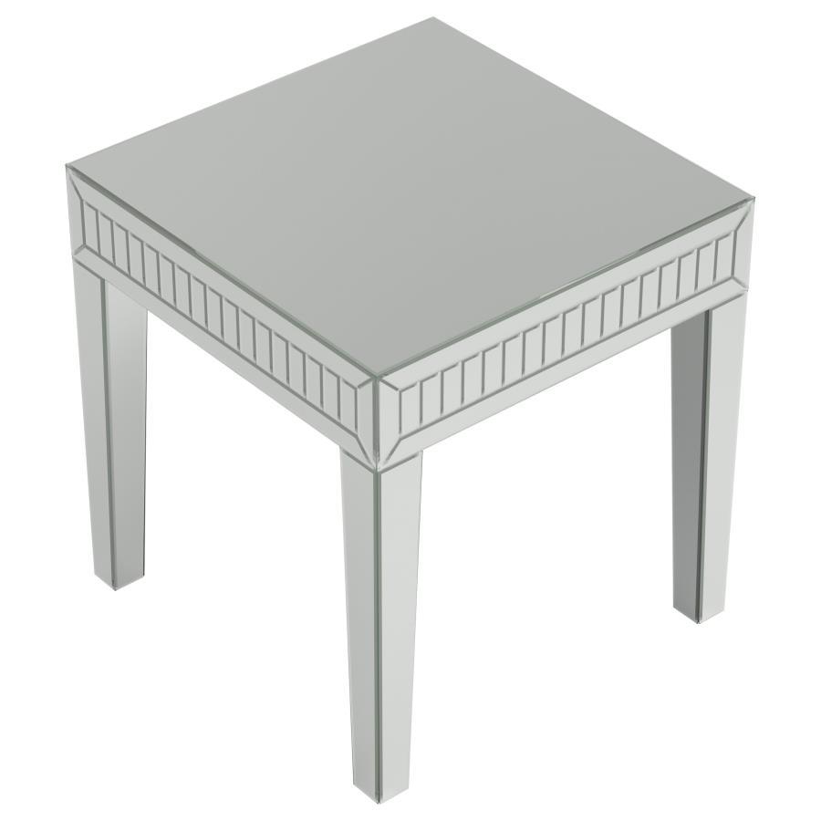 Whitfield - Square End Table - Silver