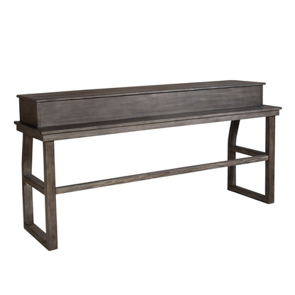 Hayden Way - Console Bar Table - Washed Gray