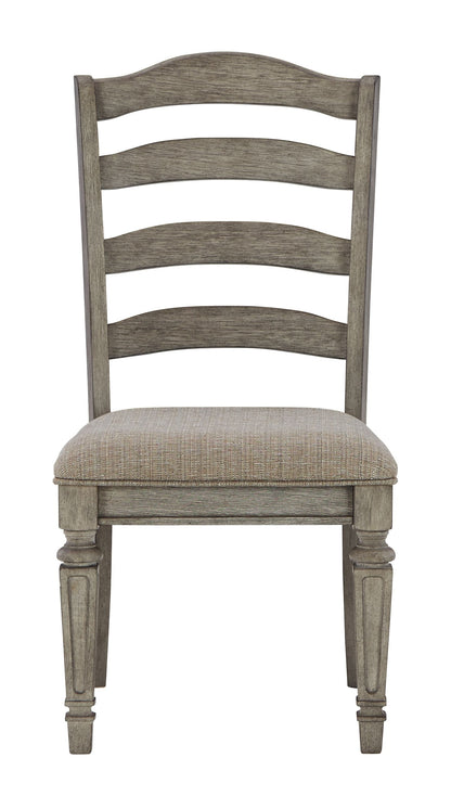 Lodenbay - Antique Gray - Dining UPH Side Chair (Set of 2)