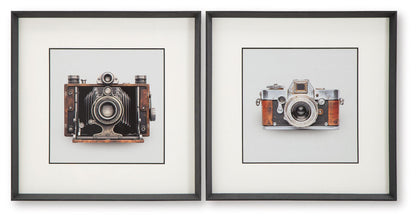 Dirkgrove - Wall Art Set (Set of 2) - Black / White / Brown