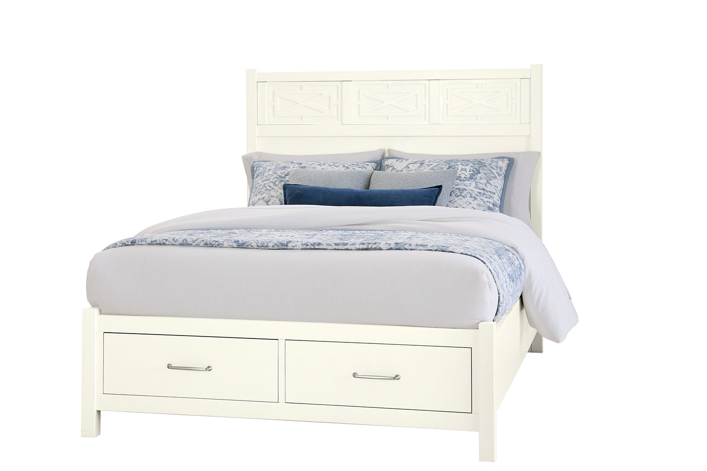 Tide & Timber - Fretwork Panel Storage Bed