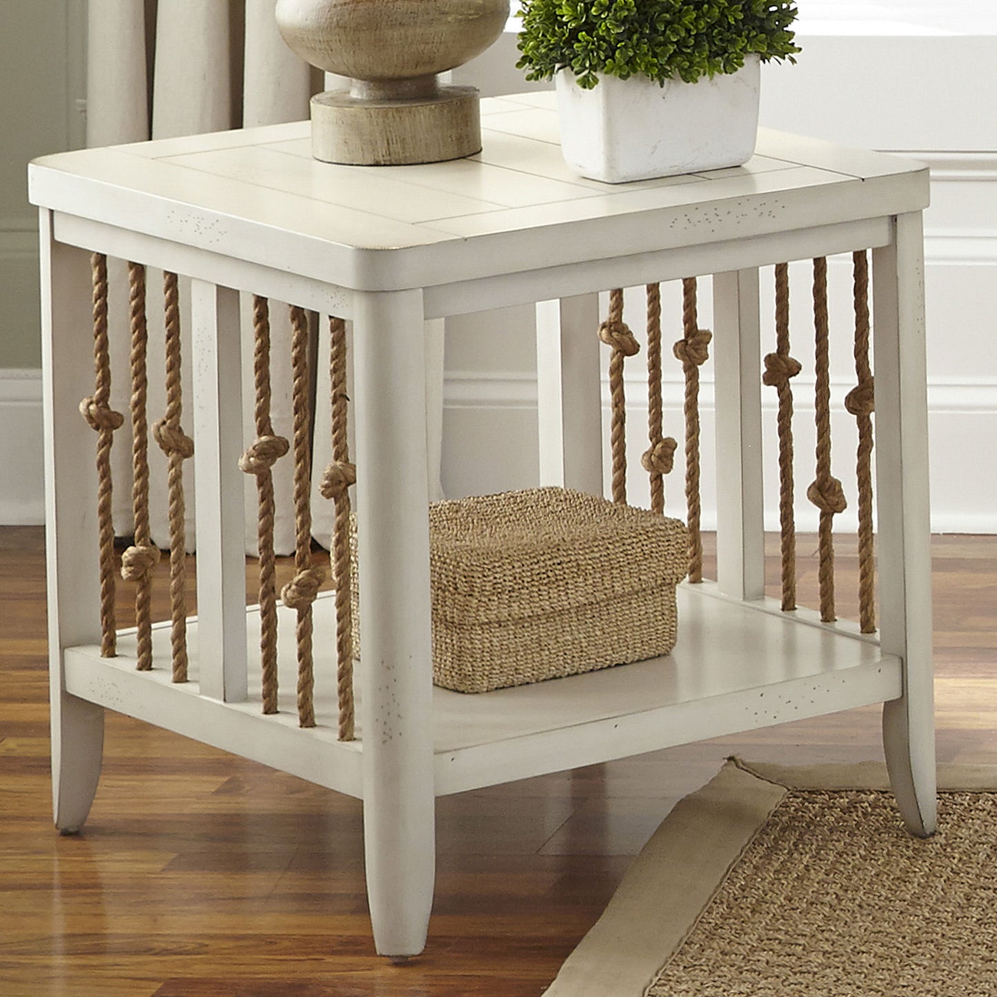 Dockside - 3 Piece Table Set (1 Cocktail 2 End Tables) - White