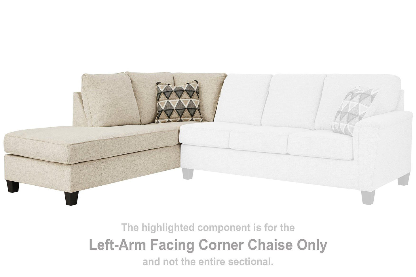 Abinger 2-Piece Sleeper Sectional with Chaise