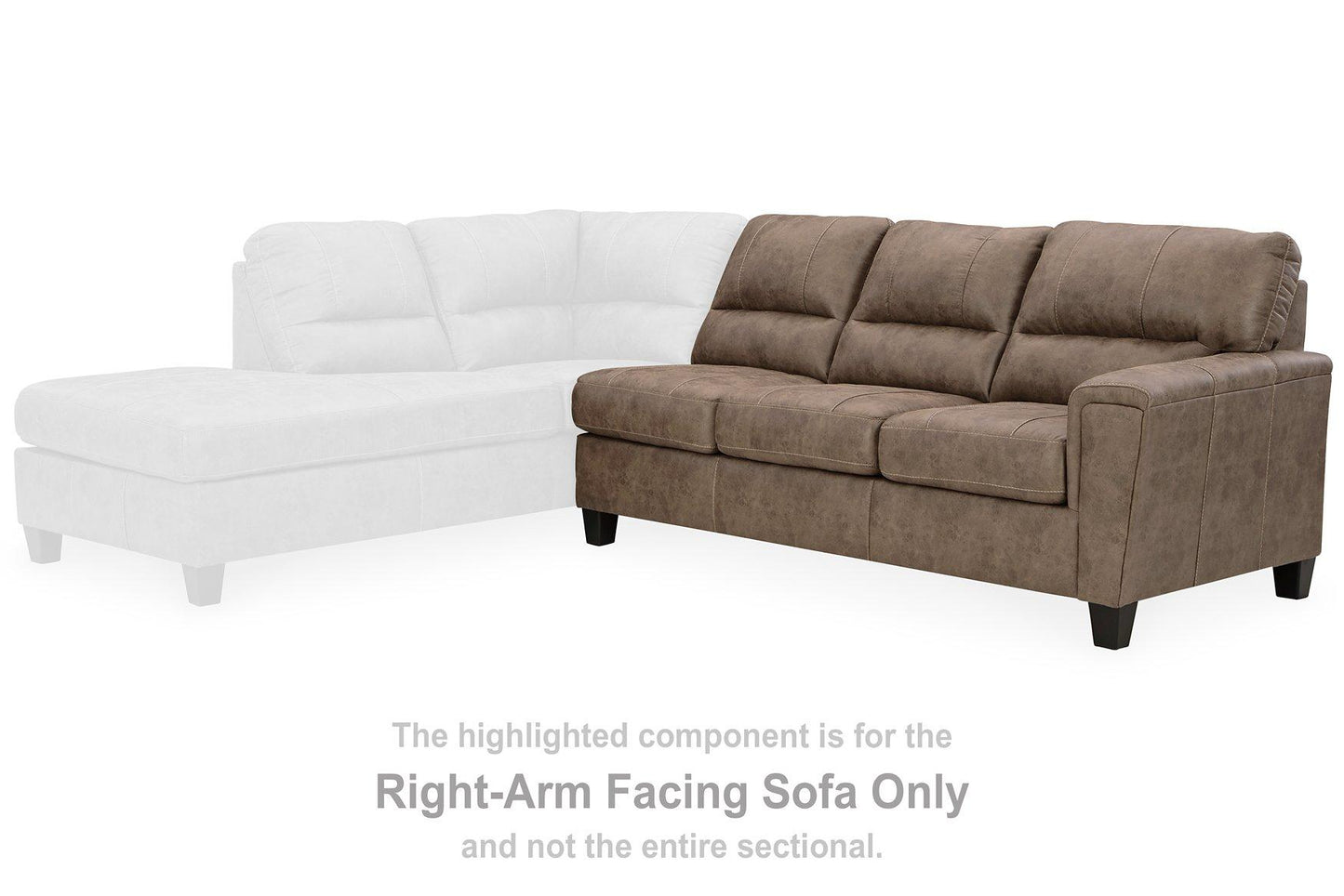 Navi 2-Piece Sectional Sofa Chaise