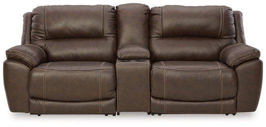 Dunleith 3-Piece Power Reclining Loveseat with Console image